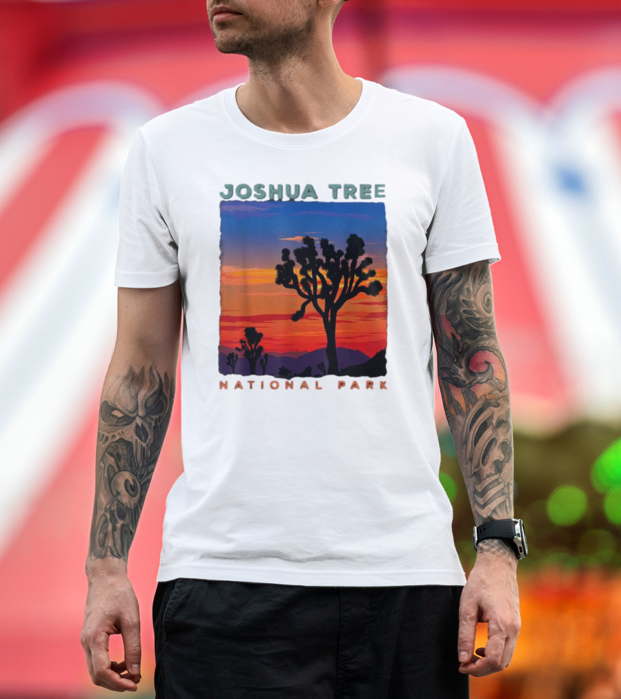 Joshua Tree National Park Sunset T-Shirt