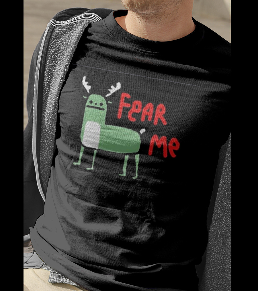 Buck Fear Me Spooky Deer T-Shirt