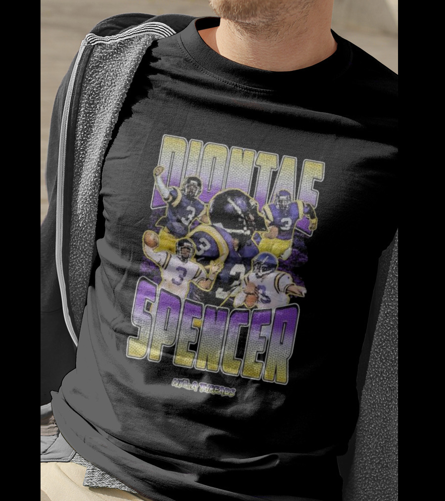 Diontae Spencer Vintage High School HUDL Wizards Football Legends T-Shirt