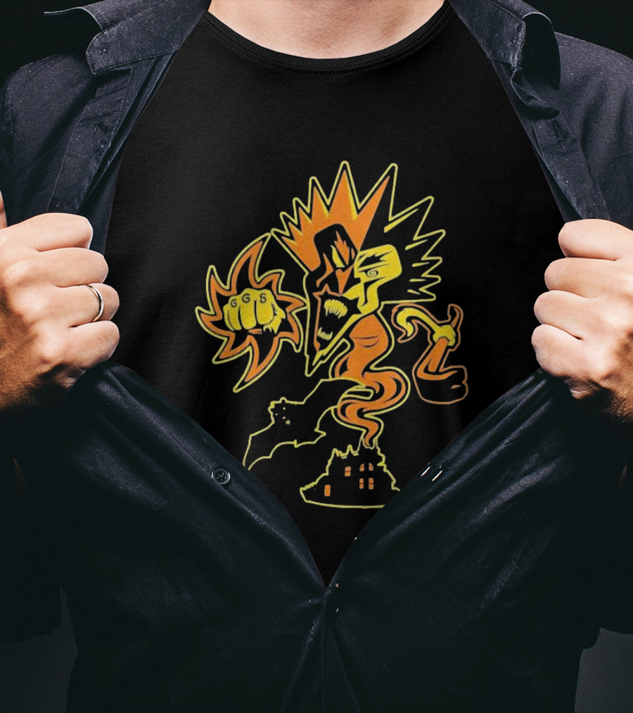 Fearless Fred Fury 665 House Bat Fist Smoke T-Shirt