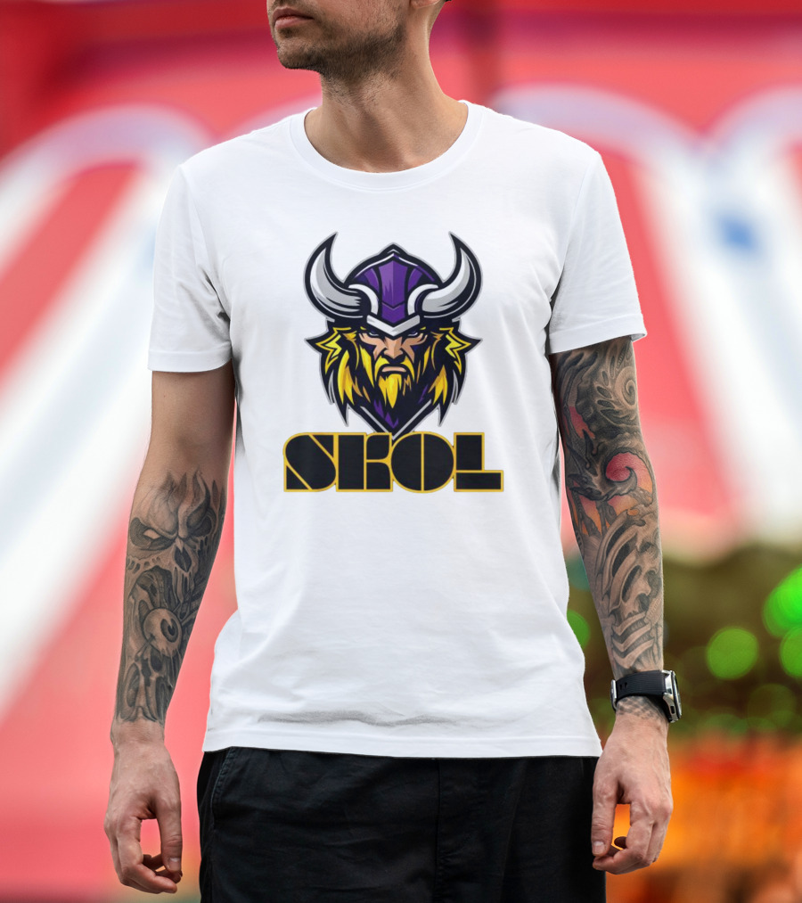 Minnesota Vikings Skol Scandinavian Pride Viking T-Shirt