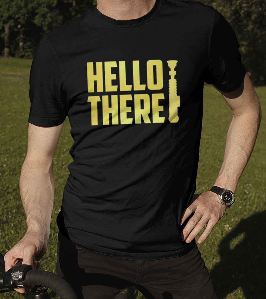 Hello There Lightsaber Iconic Reference T-Shirt