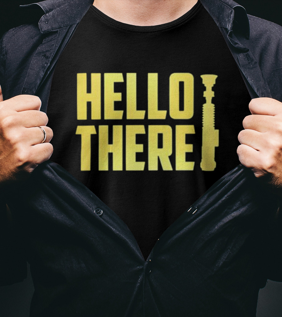 Hello There Lightsaber Iconic Reference T-Shirt