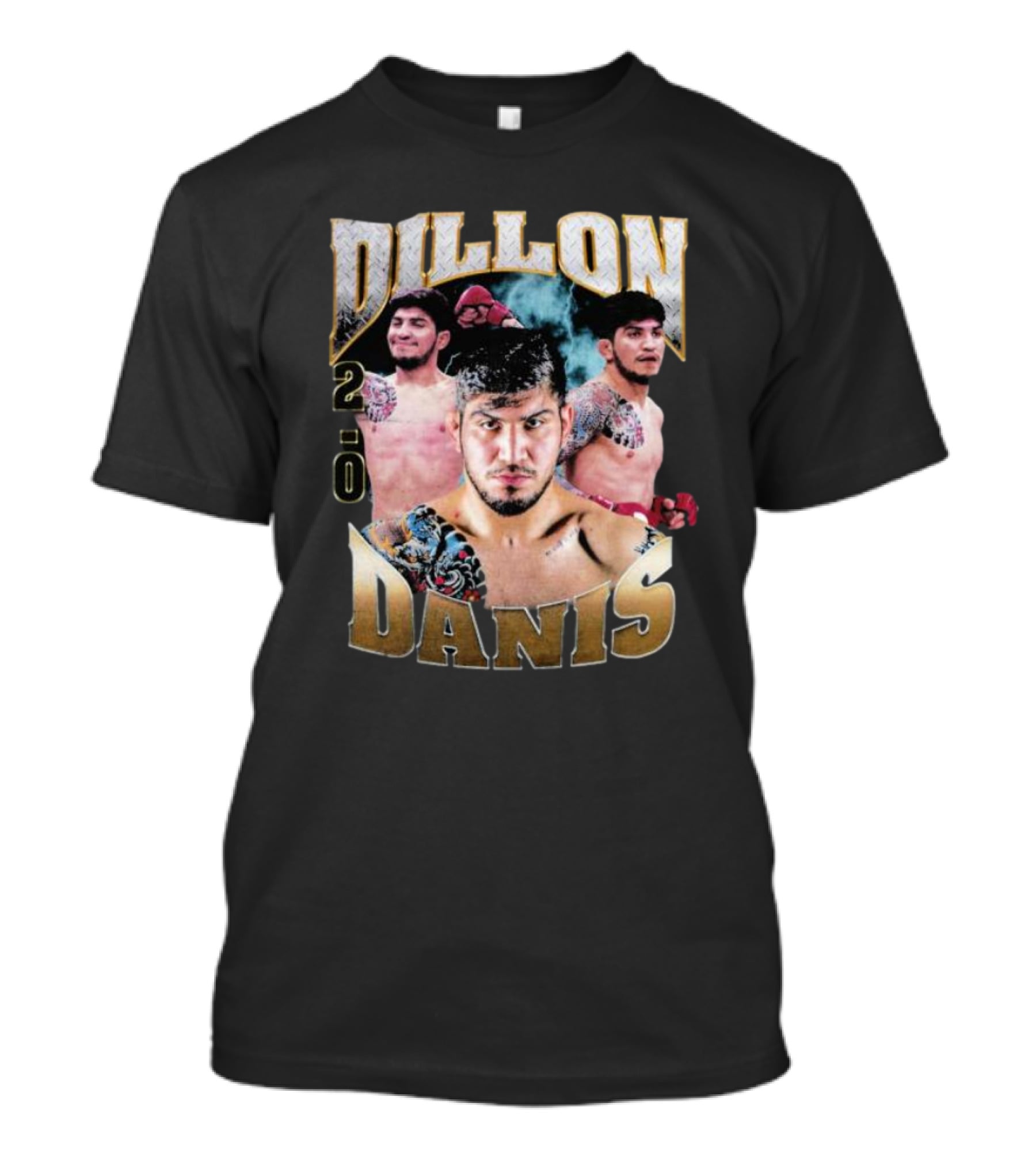 Dillon Danis 2 0 Boxing And MMA Fighter Collage T-Shirt
