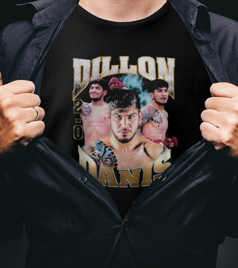 Dillon Danis 2 0 Boxing And MMA Fighter Collage T-Shirt