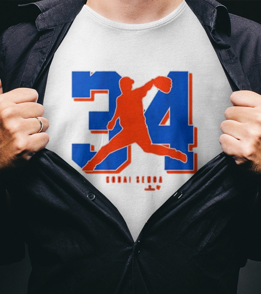 Kodai Senga 34 New York Mets Pitcher T-Shirt