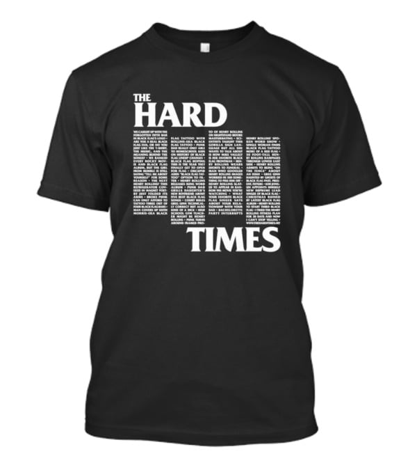 The Hard Times Rollins Black Flag Interview 80s Punk Scene T-Shirt