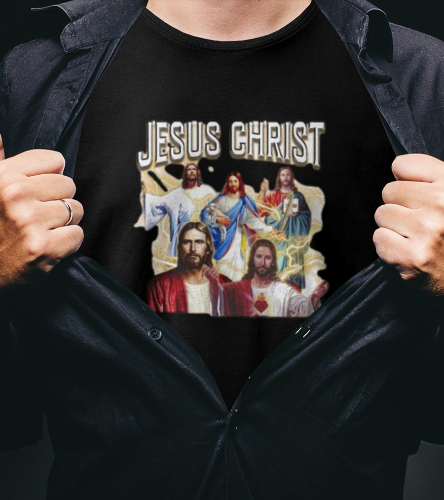 Jesus Christ He Is Rizzen T-Shirt