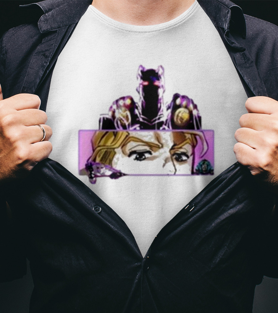 Kira 7Oz Hoshipieces JoJo Bizarre Adventure Killer Queen Manga T-Shirt