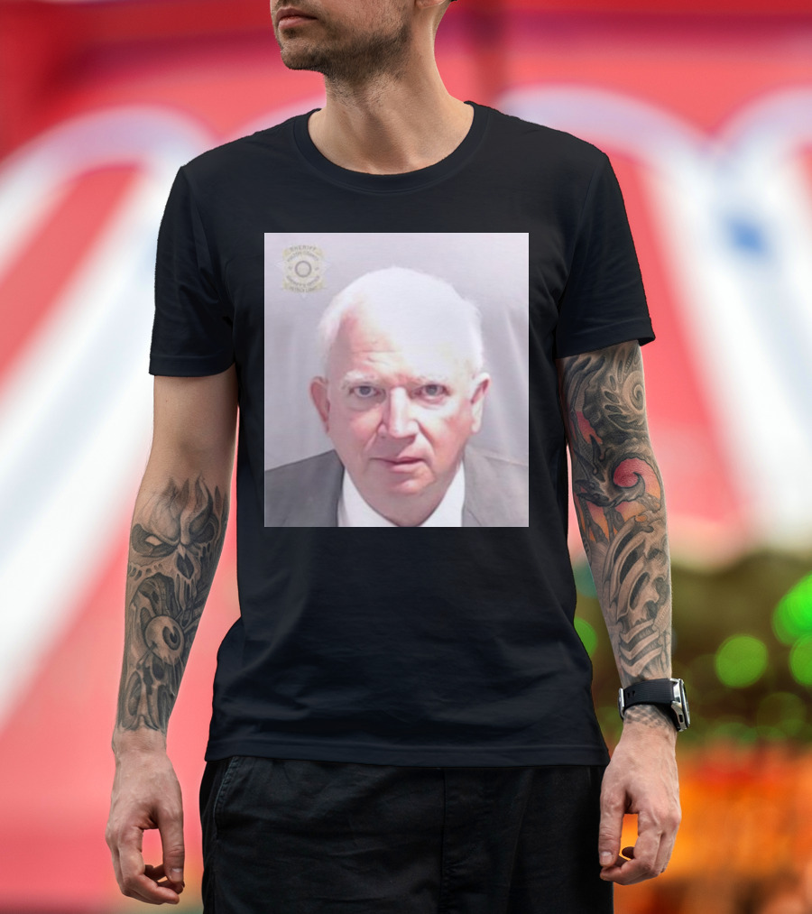 Scott Macfarlane John Eastman Shot Fulton County Sheriff's Office Badge T-Shirt