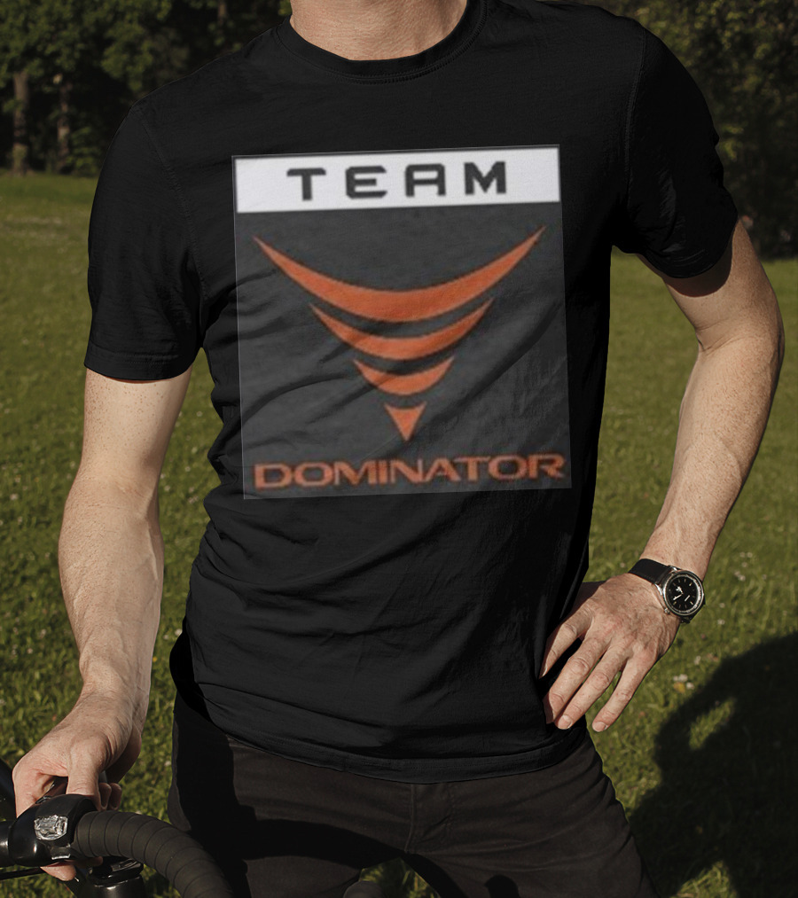TEAM Dominator Minimal Logo Athletic T-Shirt