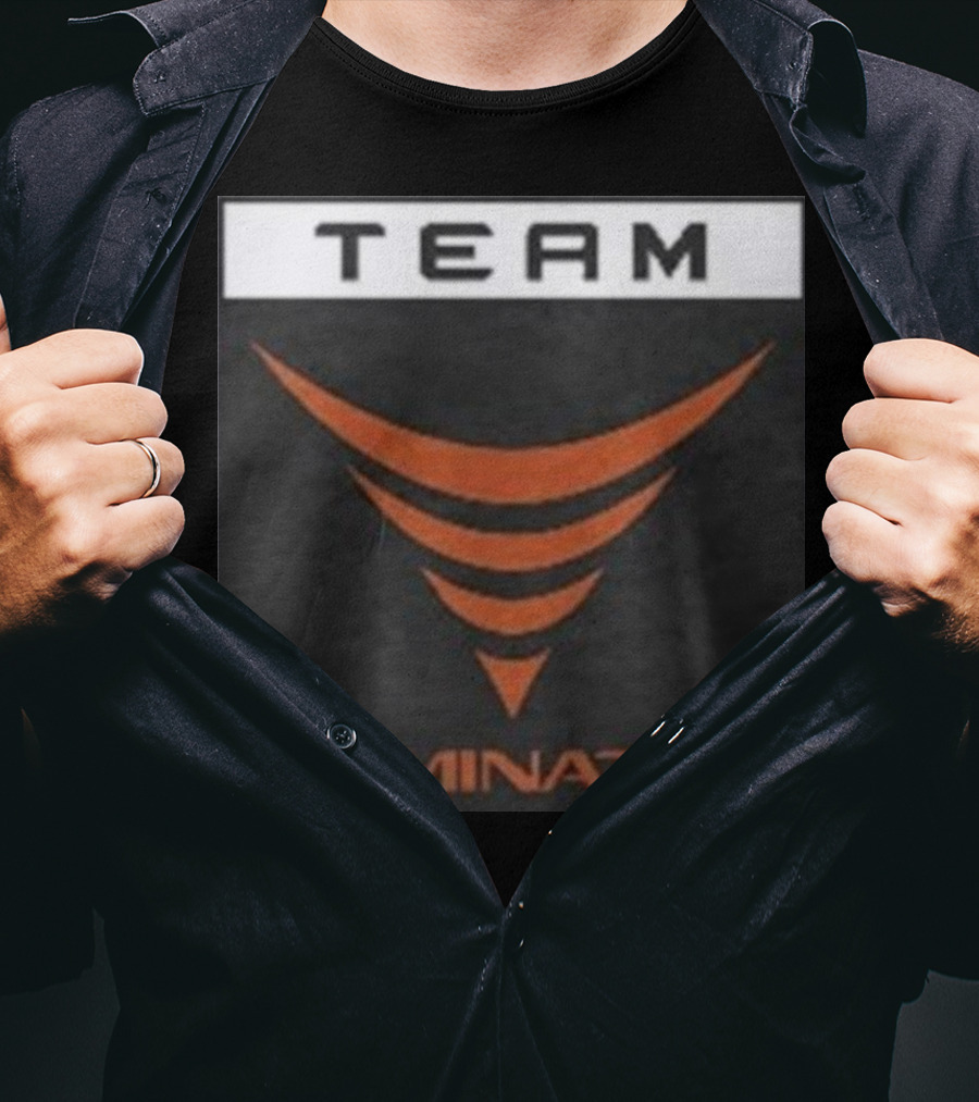 TEAM Dominator Minimal Logo Athletic T-Shirt