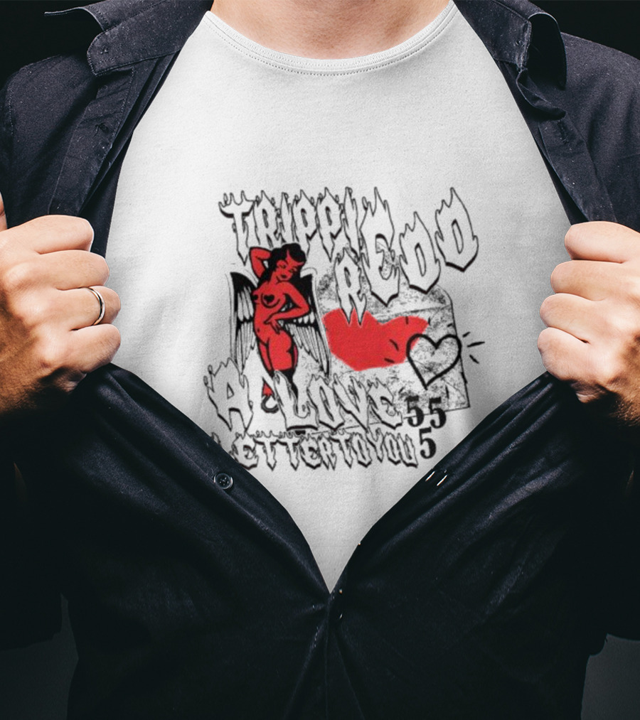 Trippie Redd A Love Letter To You 555 X MST Devil Heart T-Shirt