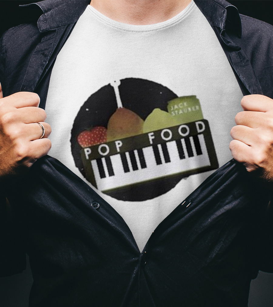 Jack Stauber Pop Food Piano And Fruit T-Shirt
