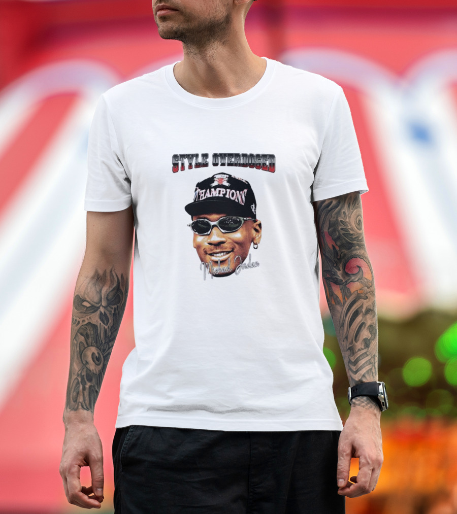 STYLE OVERDOSED MICHAEL JORDAN CHAMPIONS T-Shirt
