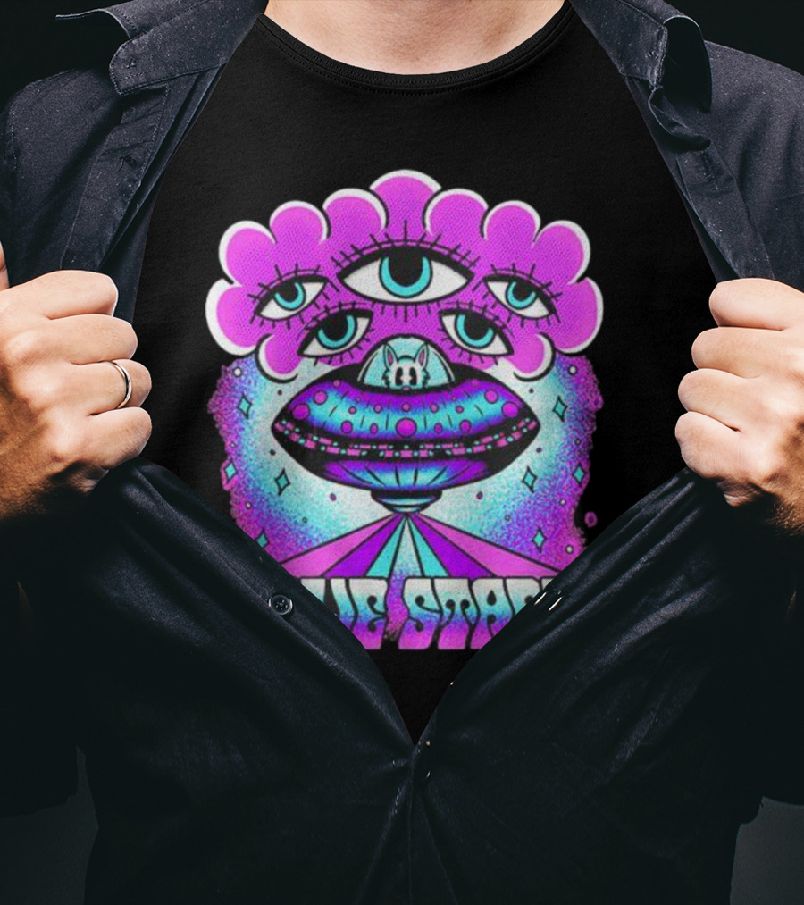 Billie Starks AEW Close Encounters UFO Alien Eyes T-Shirt