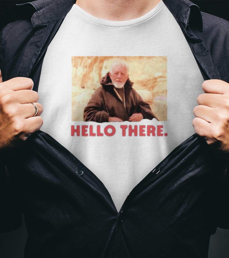 Alec Guinness Obi-Wan Kenobi Hello There Iconic Star Wars T-Shirt