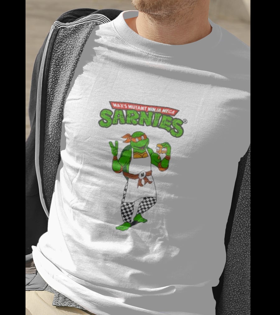 Max’s Mutant Ninja Mega Sarnies T-Shirt