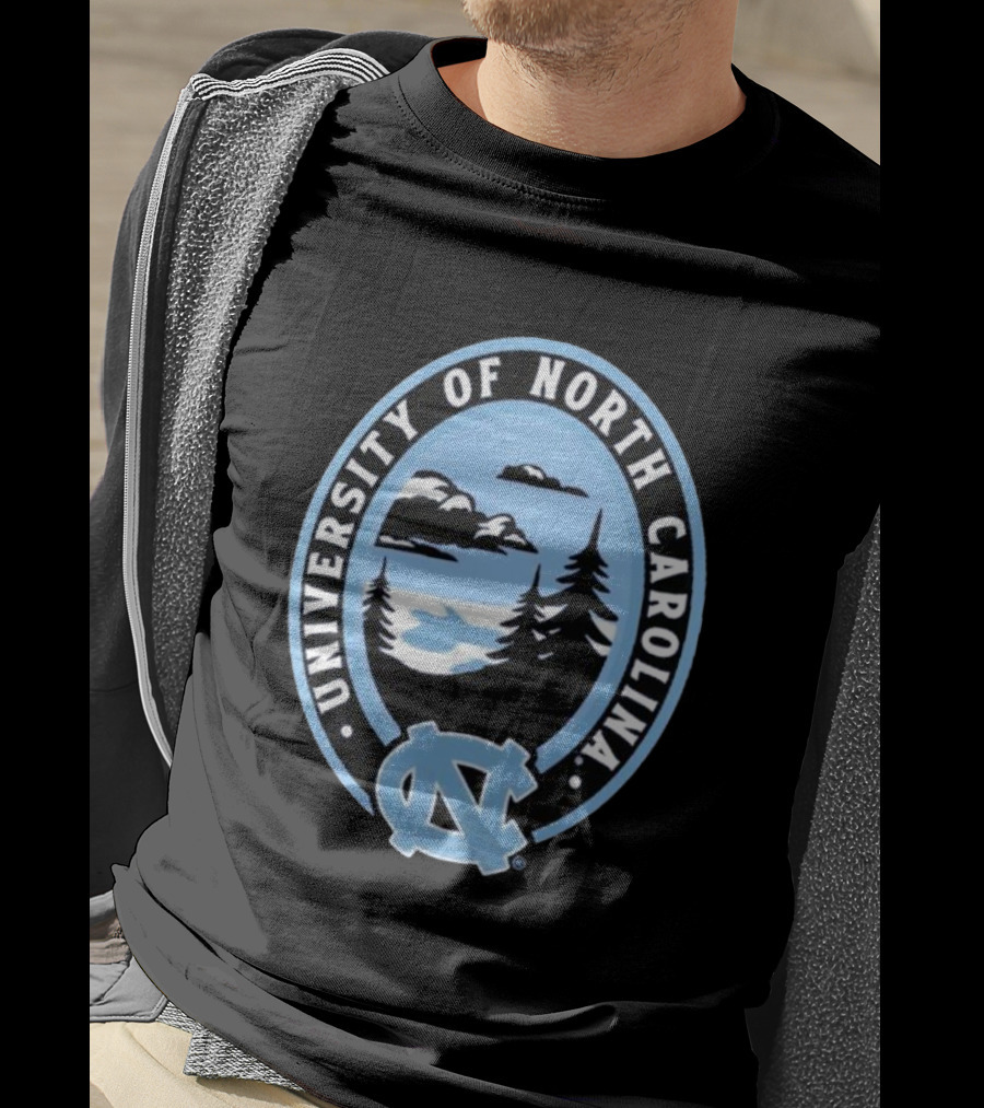 North Carolina Tar Heels University Of North Carolina Staycation T-Shirt