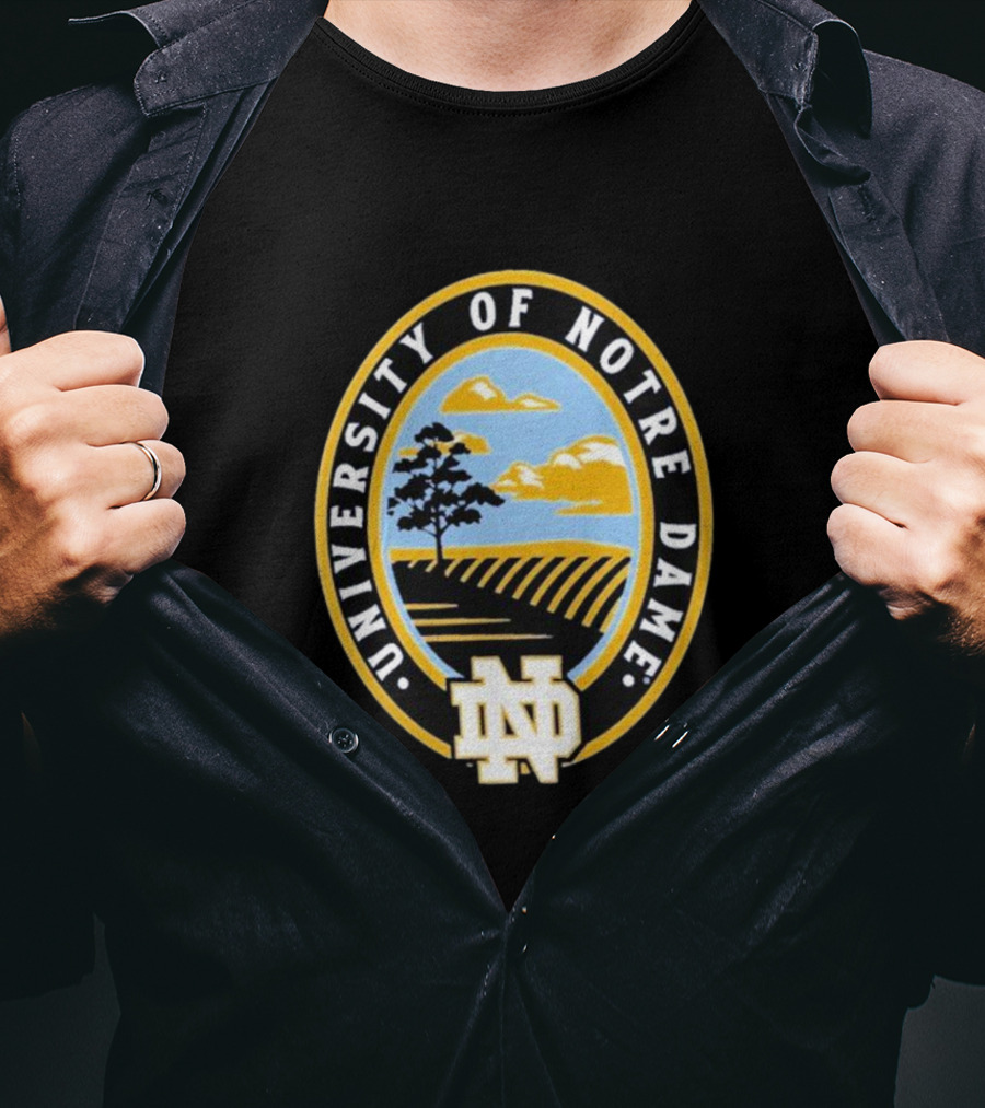 University Of Notre Dame Fighting Irish Staycation Fanatics Branded T-Shirt