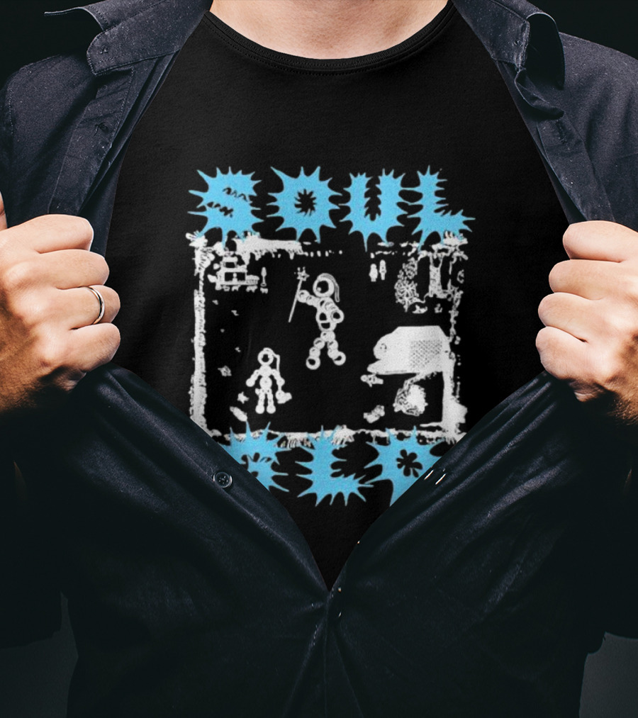 Soul Glo Blue Astronaut Adventure T-Shirt