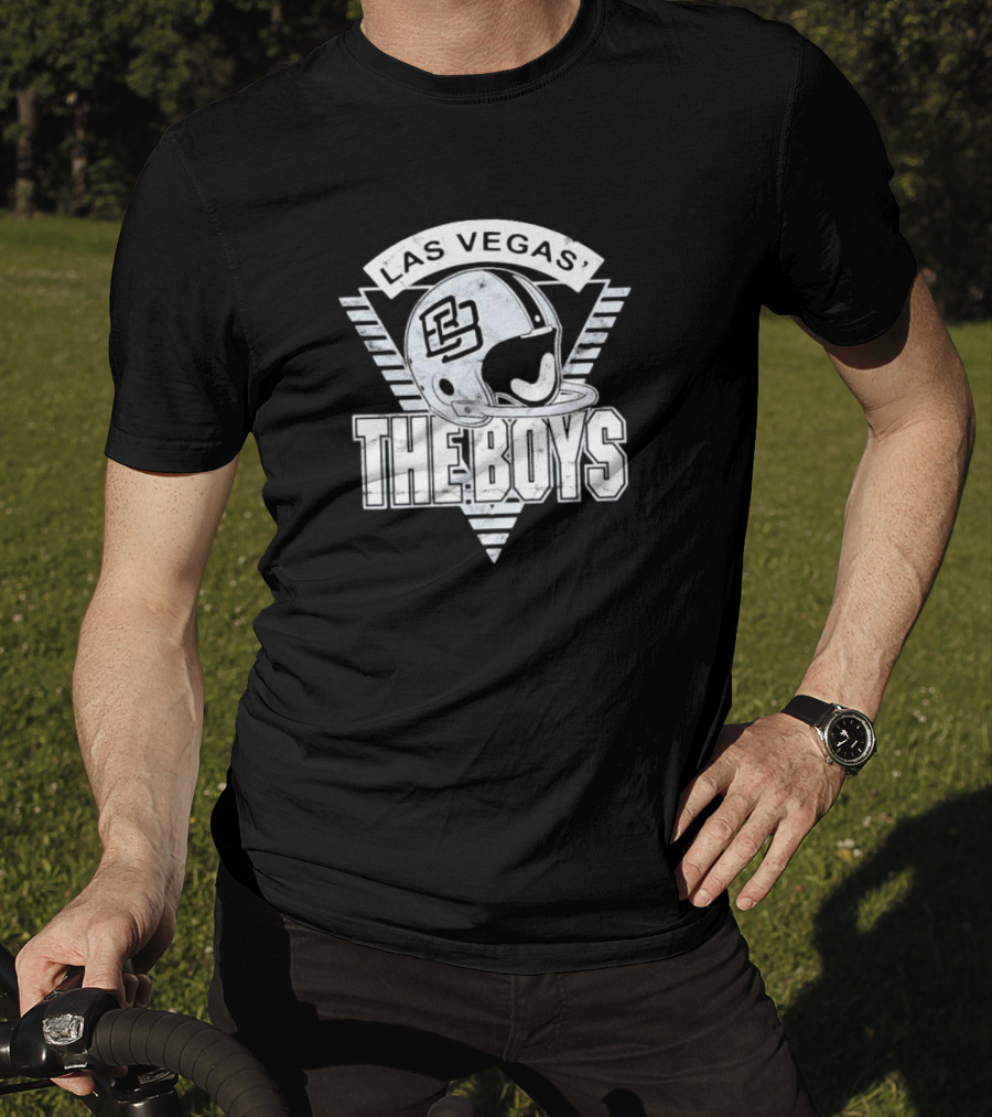 The Boys Las Vegas Football Helmet T-Shirt