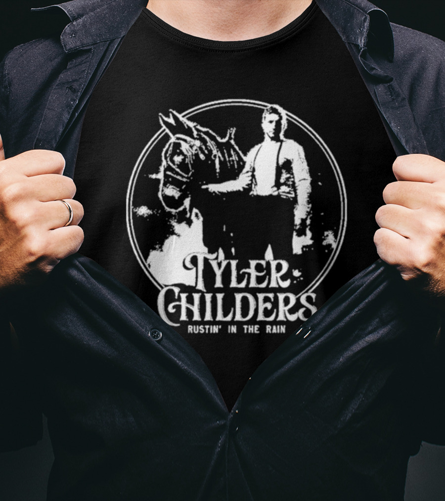 Tyler Childers Rustin' In The Rain Vintage Western T-Shirt