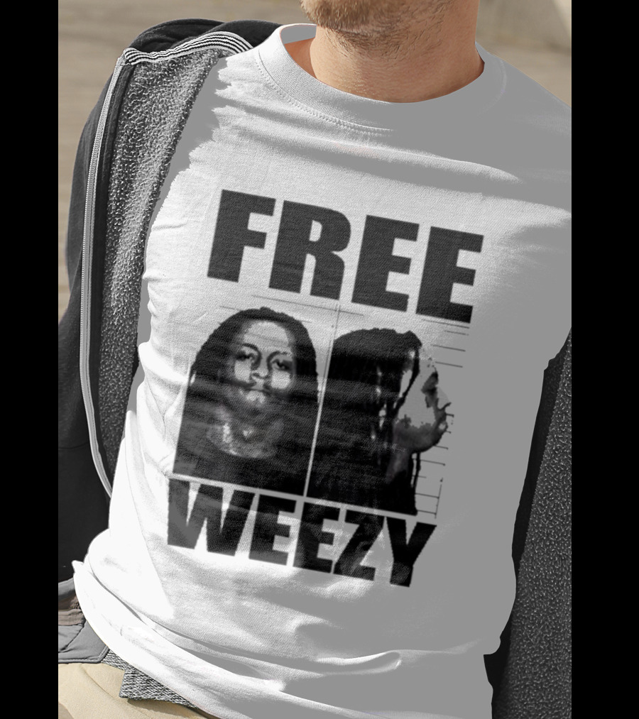 Jeff Hardy Free Weezy Mugshot Image T-Shirt