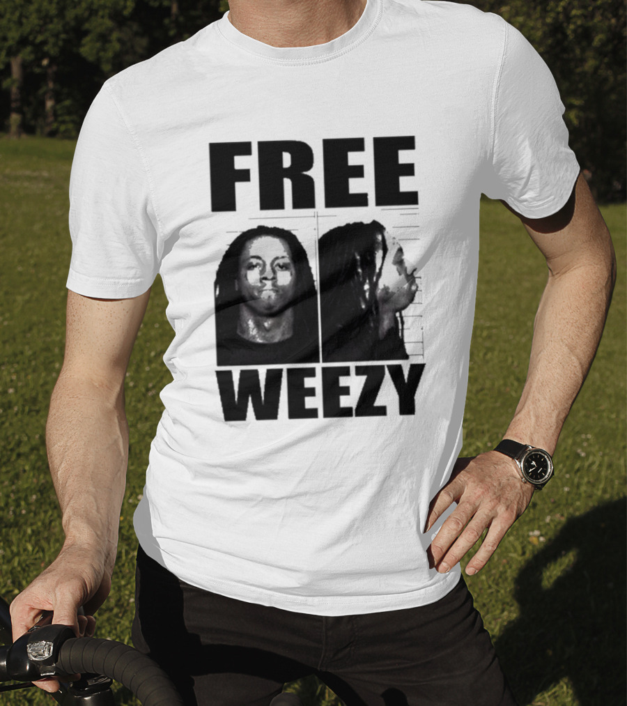 Jeff Hardy Free Weezy Mugshot Image T-Shirt
