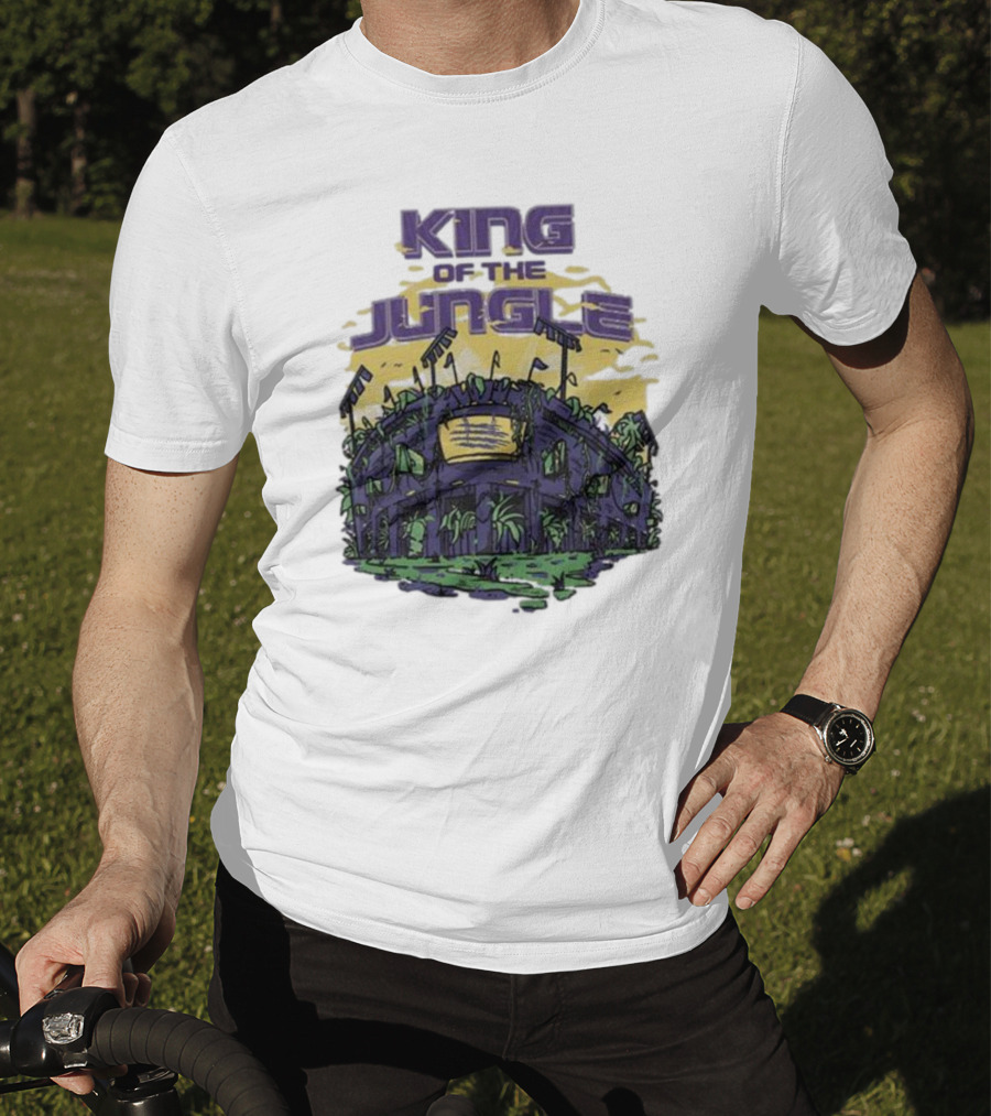 King Of The Jungle LA Stadium Iconic Landmark T-Shirt