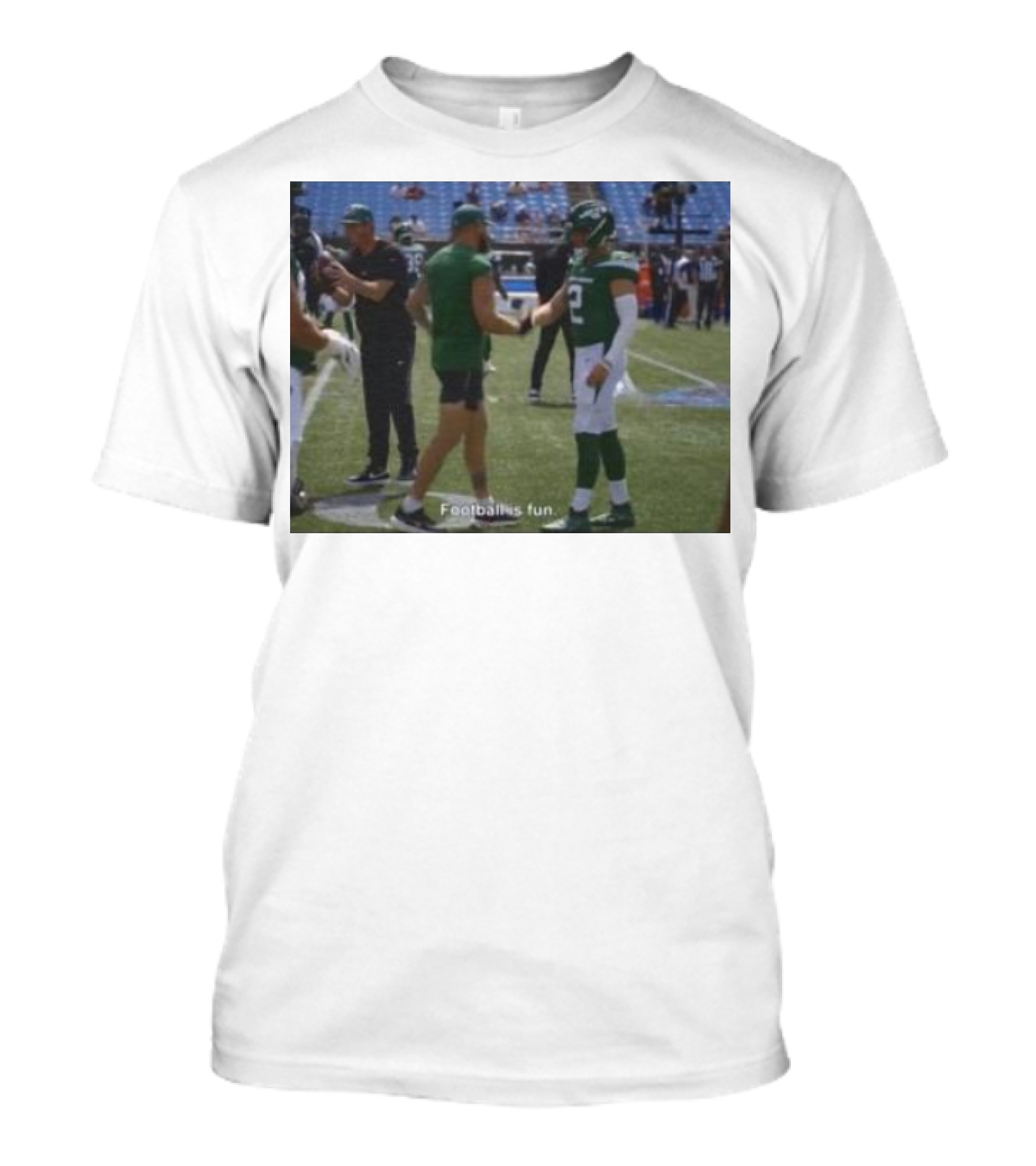 Zach Wilson Football Is Fun Football Is Fun T-Shirt