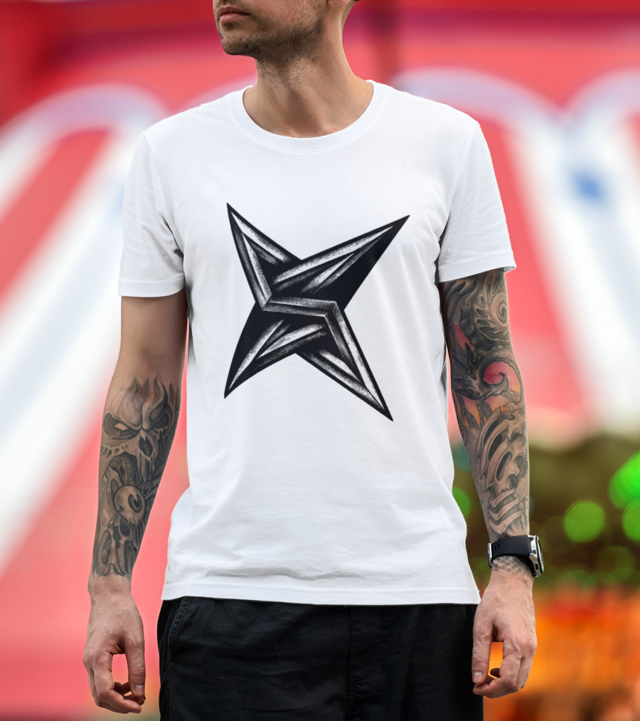 Shinsuke Nakamura Ninja Shuriken Star T-Shirt