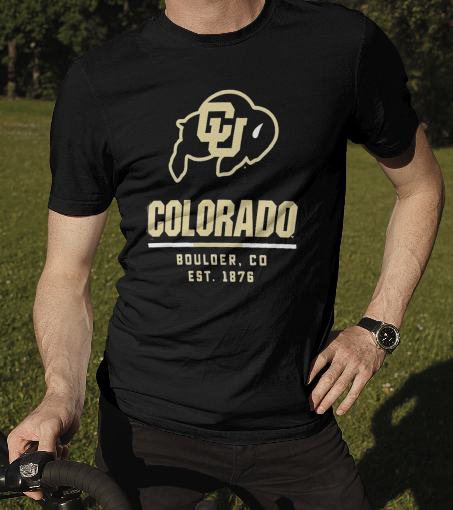 Colorado Boulder CO Est 1876 CU Buffaloes T-Shirt