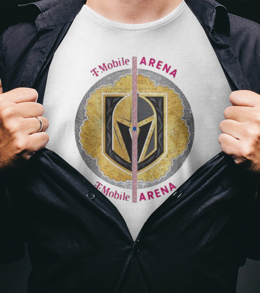 Vegas Golden Knights T-Mobile Arena Center Ice T-Shirt