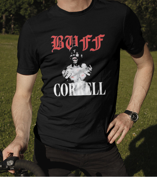 BUFF CORRELL Screaming Buff Correll Iconic Visual T-Shirt