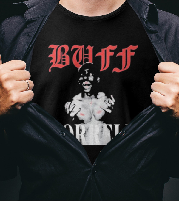 BUFF CORRELL Screaming Buff Correll Iconic Visual T-Shirt