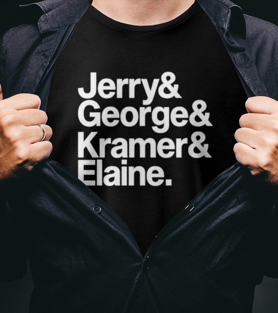 Jerry George Kramer Elaine Seinfeld Inspired WxW Ettore Big E Ewen T-Shirt