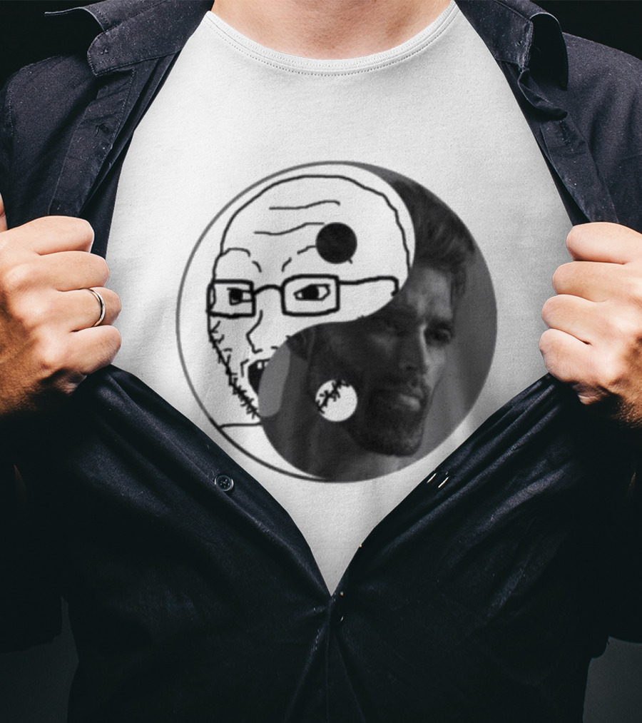 Gigachad Soyjak Meme T-Shirt