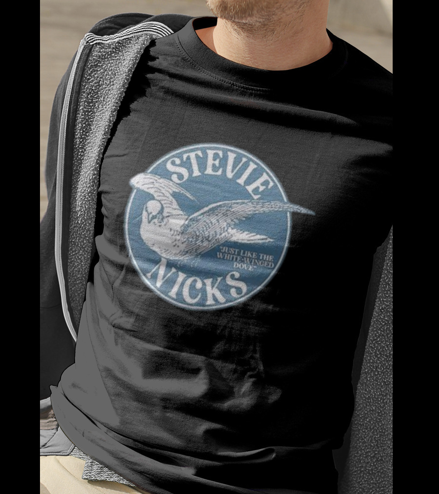 Stevie Nicks Just Like The White-Winged Dove Circular T-Shirt