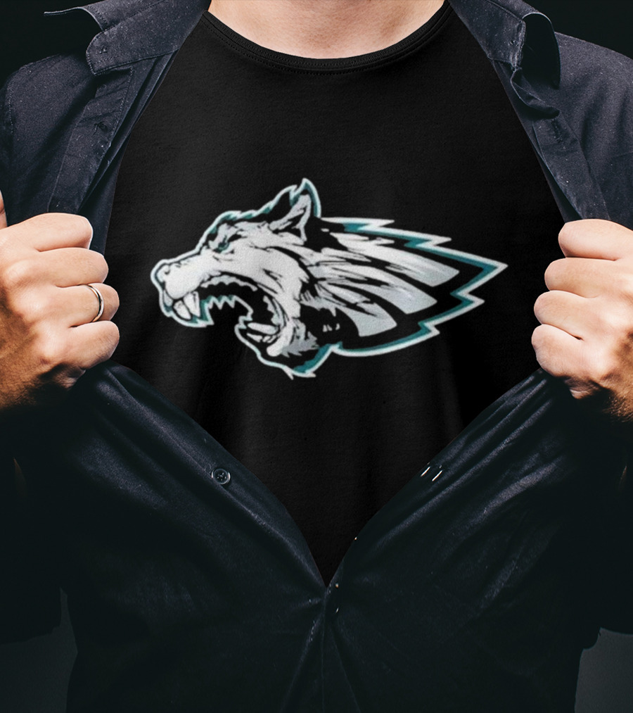 Philadelphia Eagles Wolf T-Shirt