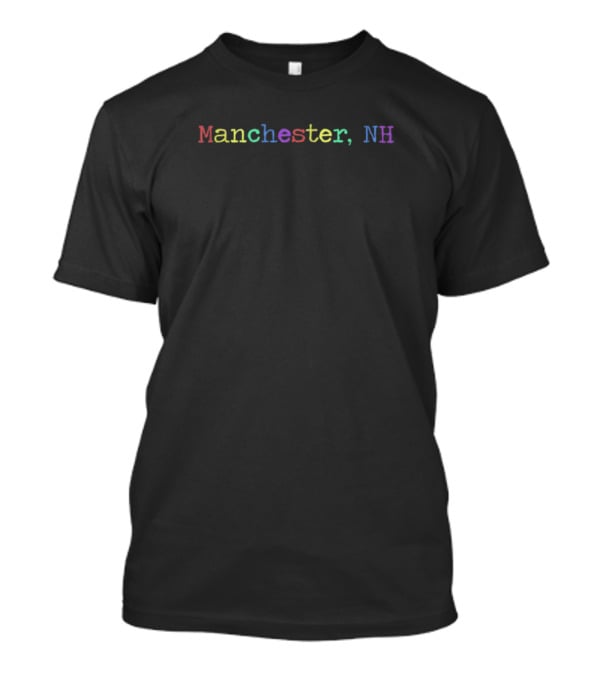 Manchester NH Rainbow Pride T-Shirt