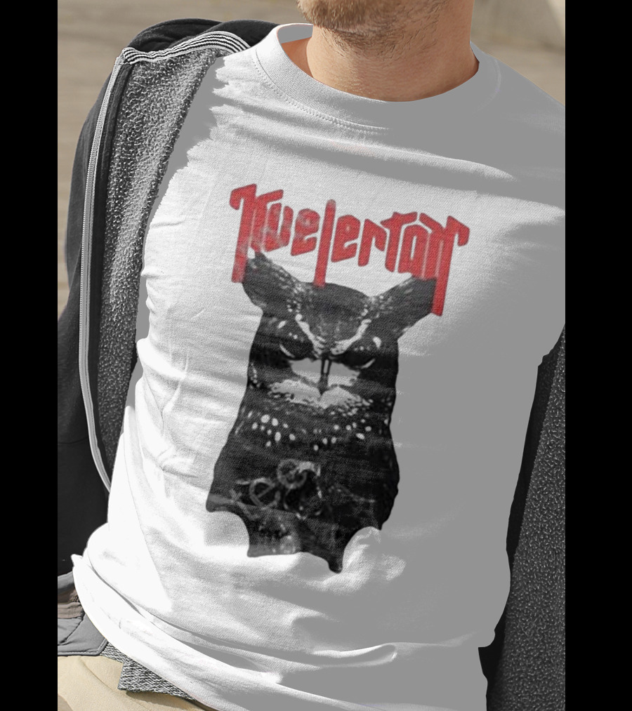 Kvelertak Krøterveg Owl Metal Band T-Shirt