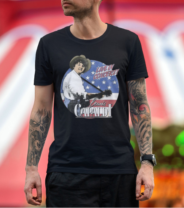 Premium T-Shirt: Lewis Capaldi Live in Concert America's Sweetheart Returns White Tour T-Shirt Lewis Capaldi Live in Concert America's Sweetheart Returns White Tour T-Shirt