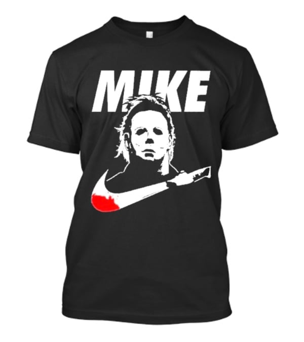 Mike Myers Parody Mask Knife Halloween T-Shirt