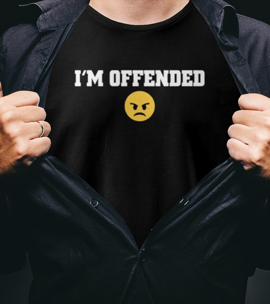 Aaron Rodgers I'm Offended Emoji T-Shirt