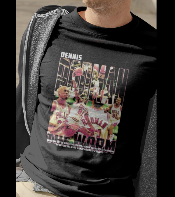 Dennis Rodman The Worm Bulls Vision To Success T-Shirt