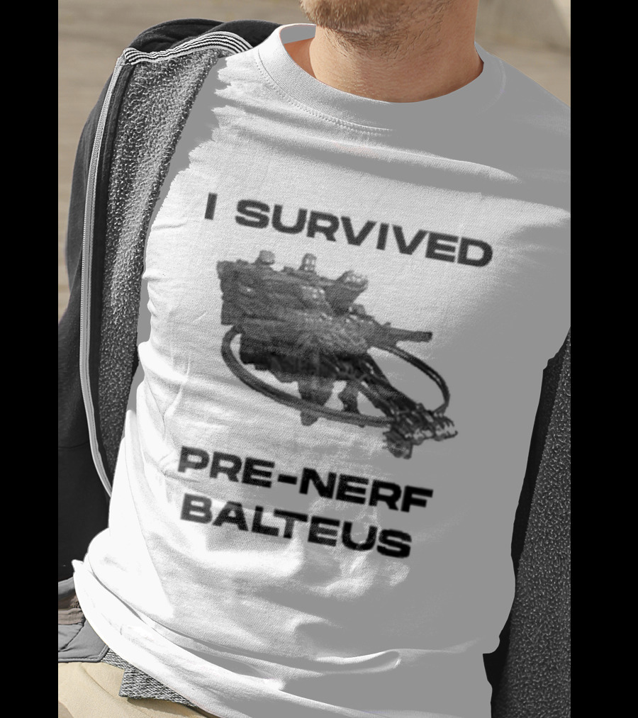 I Survived Pre-Nerf Balteus Challenge Achievement T-Shirt
