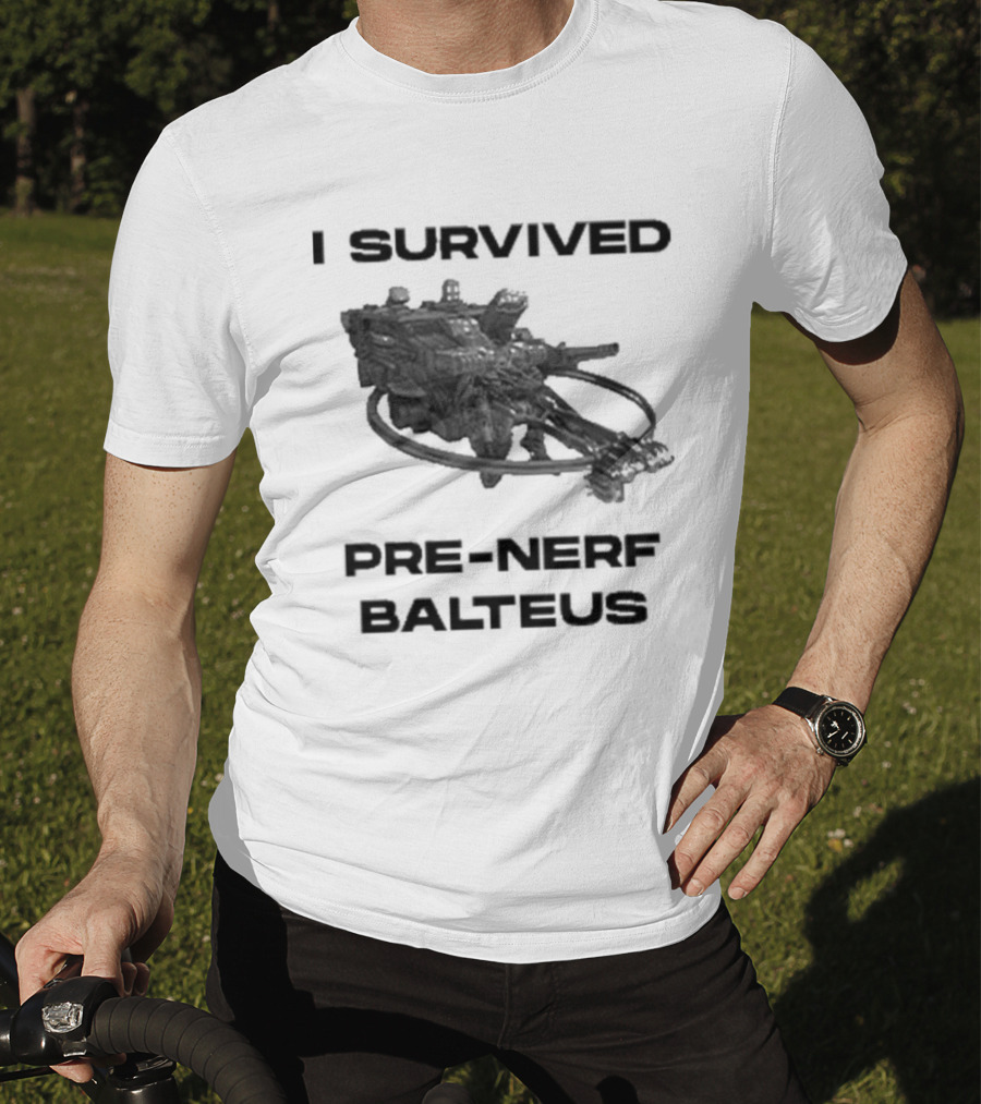 I Survived Pre-Nerf Balteus Challenge Achievement T-Shirt