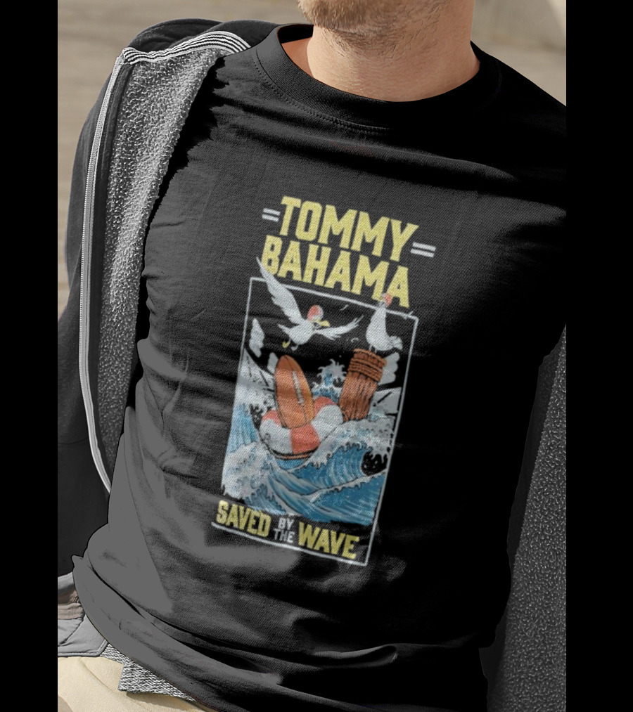 Tommy Bahama Ohio State Buckeyes Saved By The Wave T-Shirt