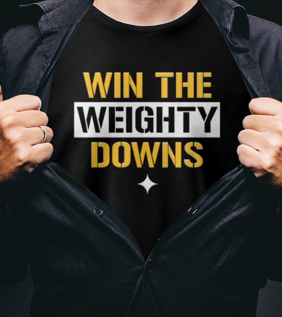 Win The Weighty Downs Star T-Shirt